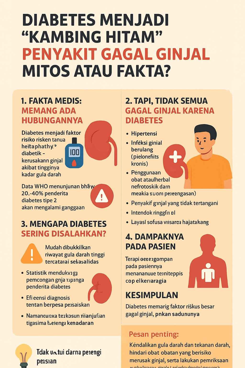 Diabetes penyebab GGK